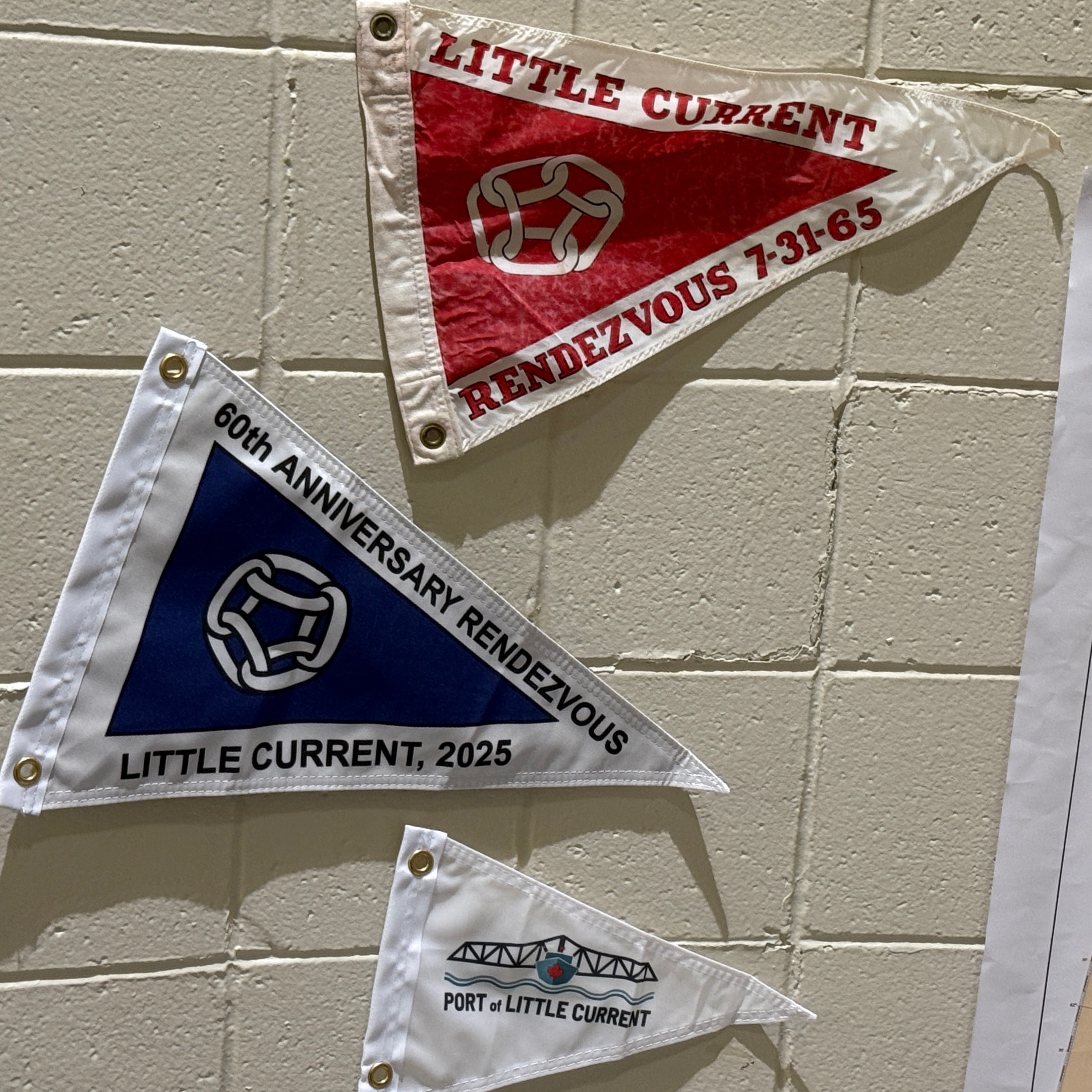 Two flags. One 1965, one 2025. Both GLCC rendezvous 