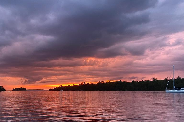 Sunset at Turnbull Island 768x512