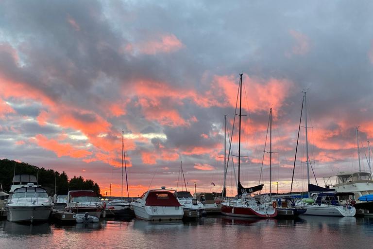 Sunset at Big Sound Marina - Perry Sound 768x512